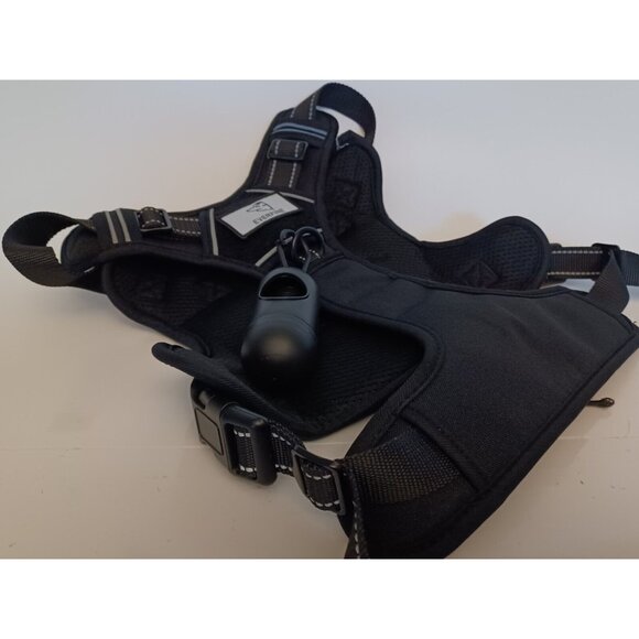 EVERFINE Tactical Dog Harness Black No Pull Adjustable Dog Vest W/  Handle - Picture 5 of 13